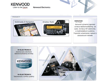 Tablet Screenshot of kenwood.sk