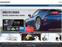 Tablet Screenshot of kenwood.it