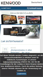 Mobile Screenshot of kenwood.de